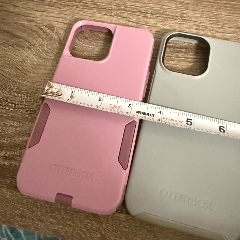 OtterBox Pink and Gray Slim Protective Cases for iPhone